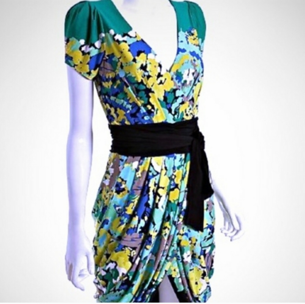 Emerald BCBG dress